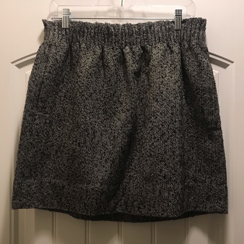 J. Crew Herringbone Skirt, Size 10 NWOT